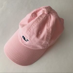 VINEYARD VINES LIGHT PINK BASEBALL CAP ONE SIZE